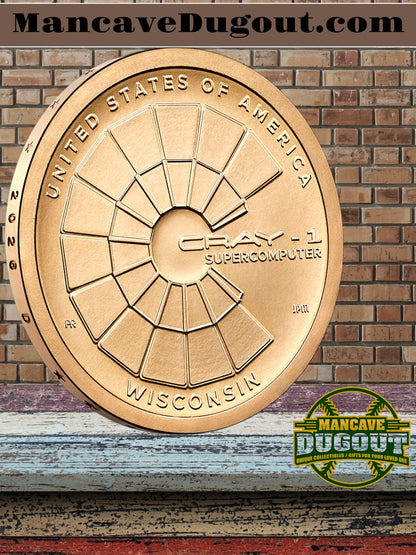 American Innovation $1 Coin Bags™ honoring innovation in Wisconsin - 100-coin bag - D