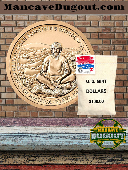 2026 American Innovation $1 Coin Bag – California – Strike Type (D)