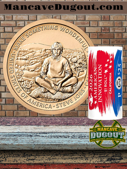 2026 American Innovation $1 Coin Roll – California – Philadelphia Mint (P)