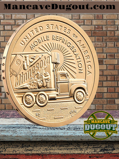 2026 American Innovation $1 Coin – Minnesota – Philadelphia Mint (P) – U.S. Mint Roll