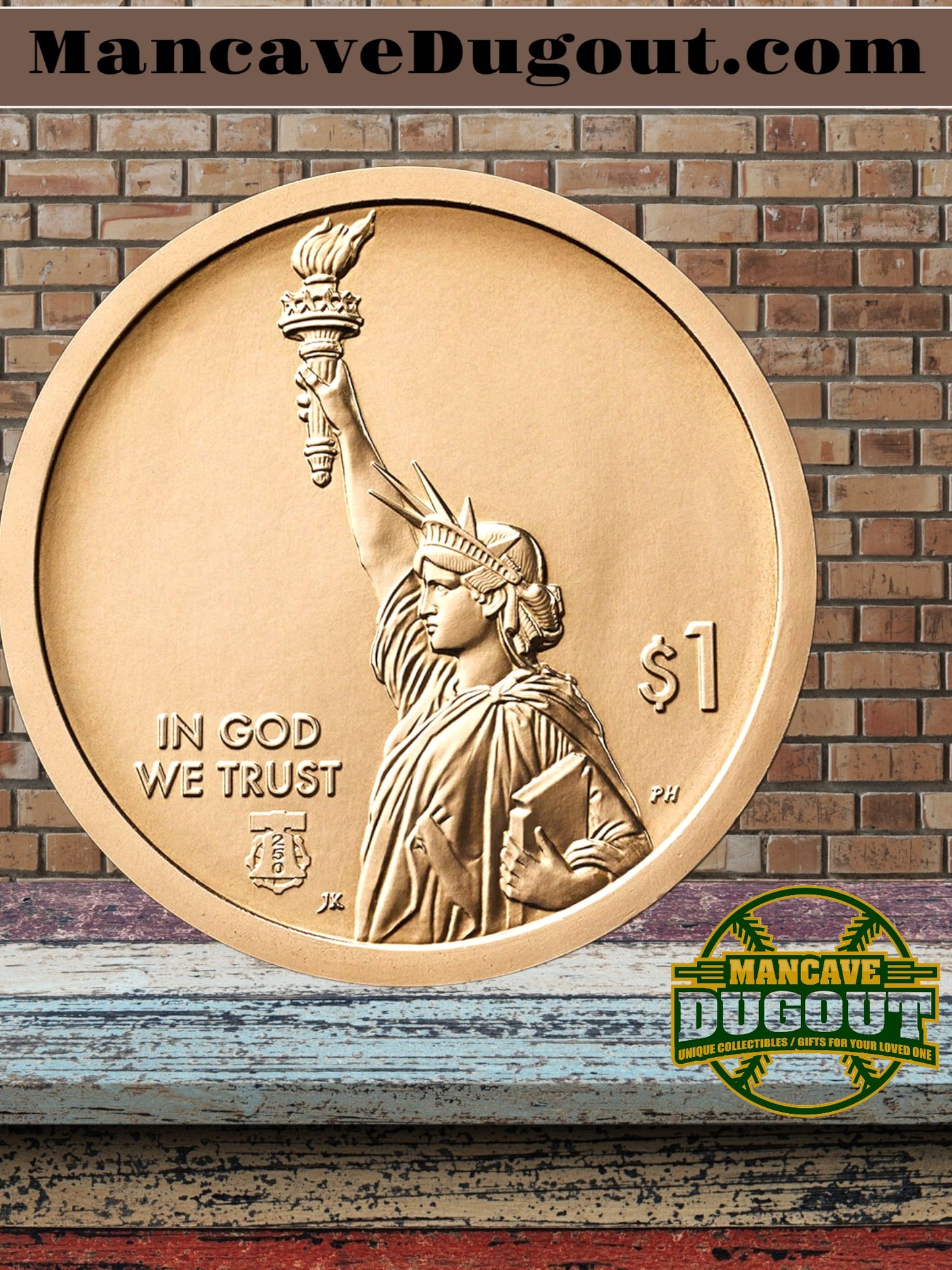 American Innovation $1 Coin Rolls™ – Wisconsin (25-coin roll) - D