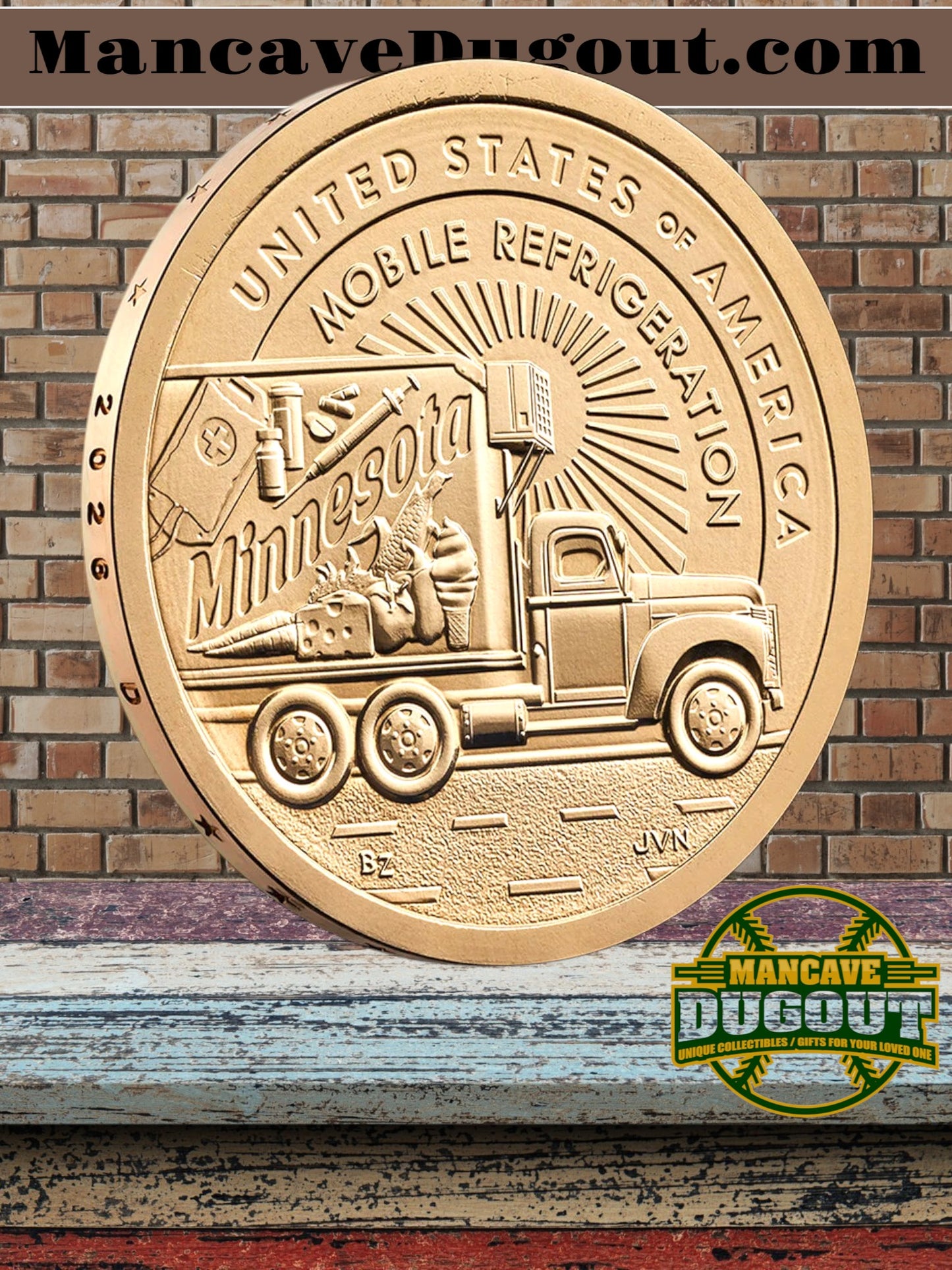 2026 American Innovation $1 Coin – Minnesota – Denver Mint (D) – U.S. Mint Roll