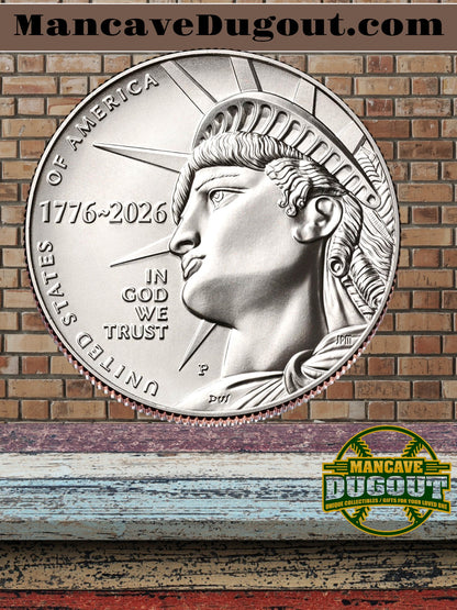 Semiquincentennial Half Dollar 2026 200-Count Bags - Enduring Liberty - Half Dollars - Multi (D)(P)