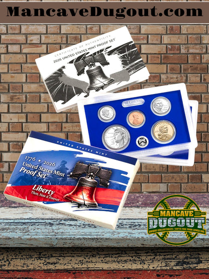 2026 U.S. Mint Proof Set – Semiquincentennial Edition (New from Mint)