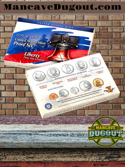 2026 U.S. Mint Proof Set – Semiquincentennial Edition (New from Mint)