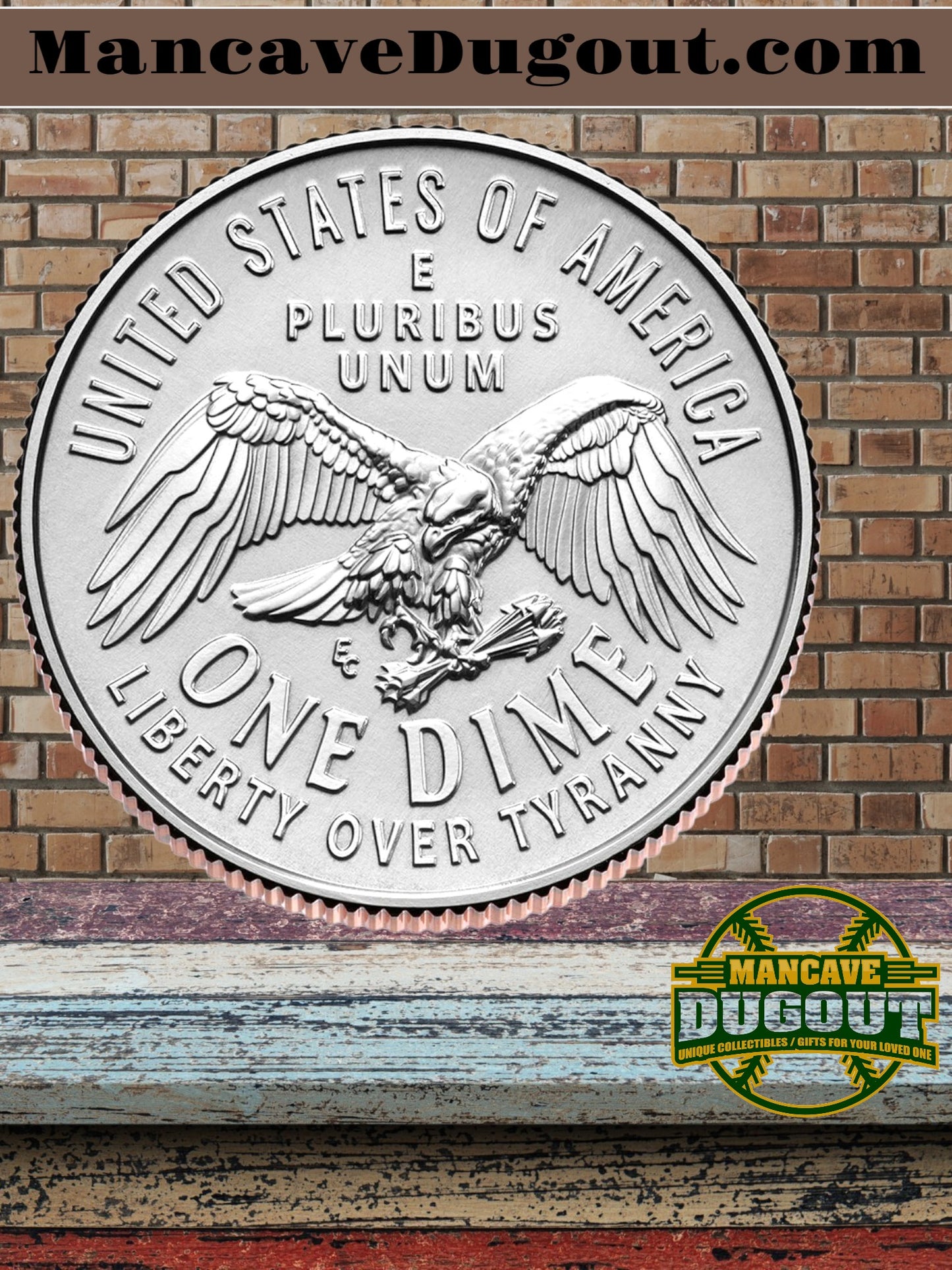 2026 Semiquincentennial Dime Rolls – Emerging Liberty Design – P & D Mint Two Roll Set