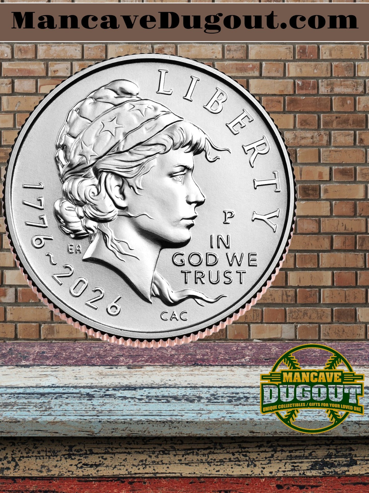 2026 Semiquincentennial Dime Bags – Emerging Liberty Design – 200 Coin P & D Mint Bag