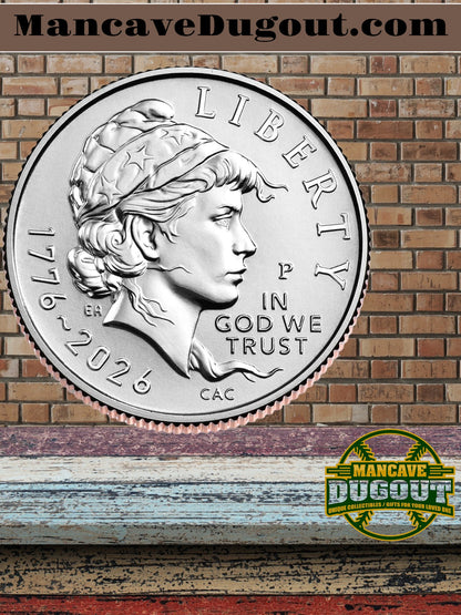 2026 Semiquincentennial Dime Bags – Emerging Liberty Design – 200 Coin P & D Mint Bag