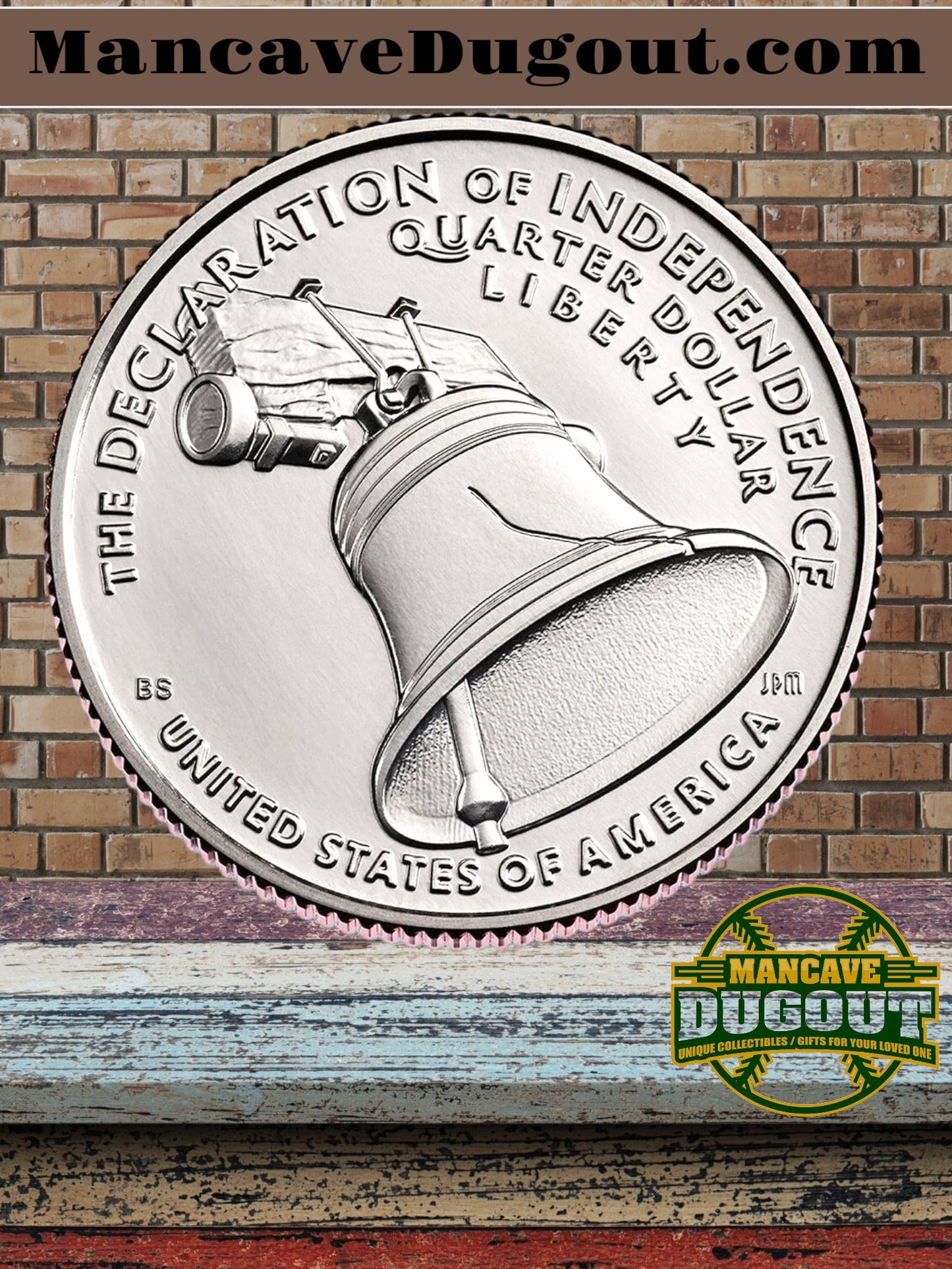Semiquincentennial Quarters 2026 Rolls - Declaration of Independence - P and D
