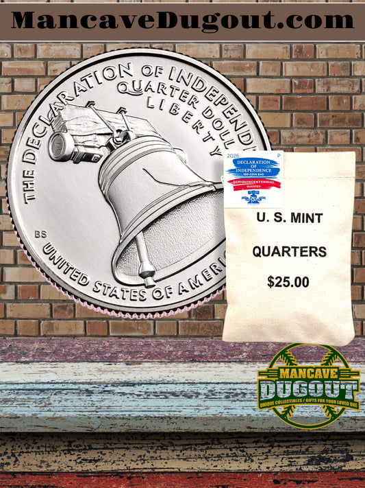 Semiquincentennial Quarters 2026 Bags - Declaration of Independence - P