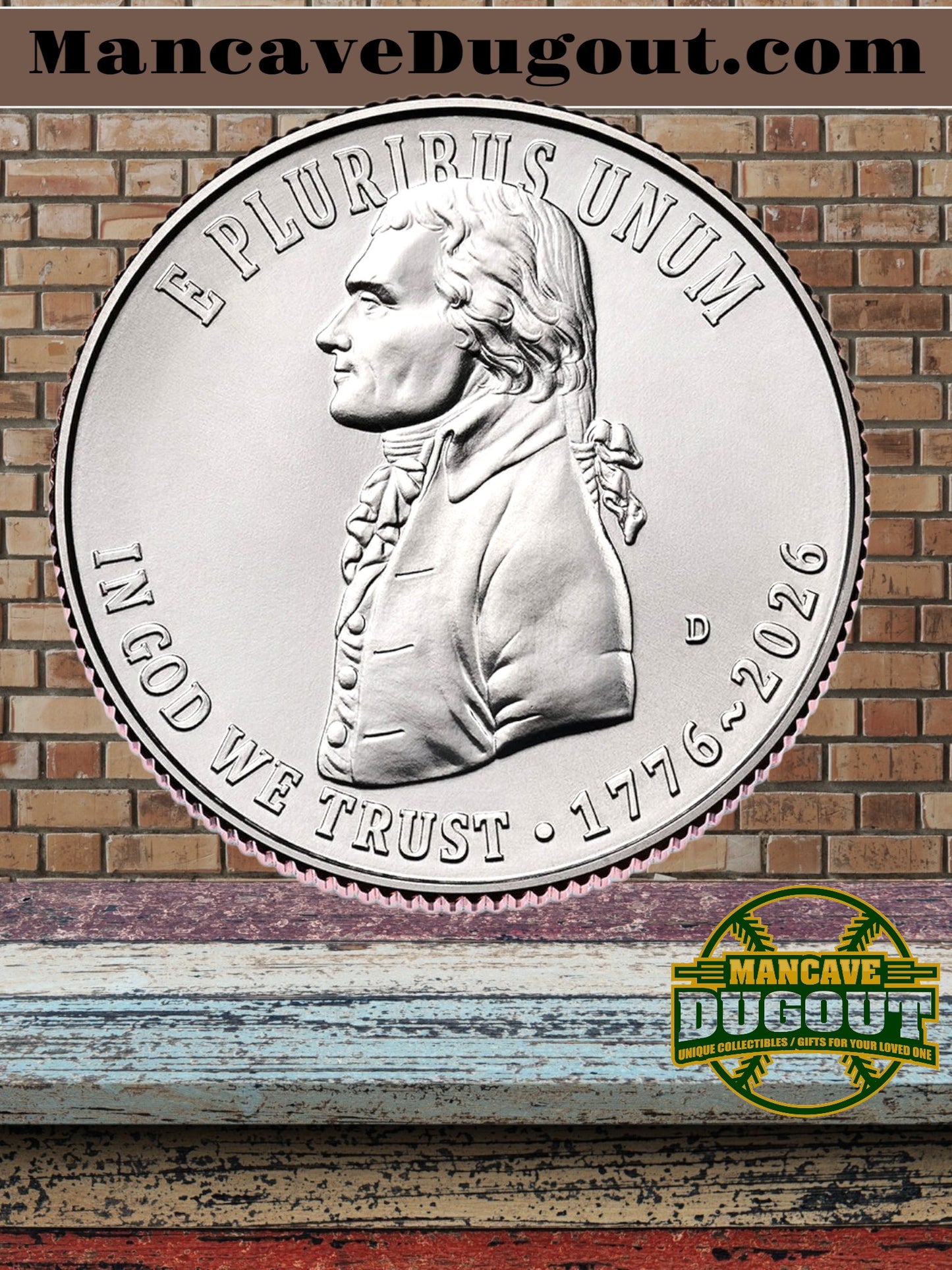 Semiquincentennial Quarters 2026 Bags - Declaration of Independence - D