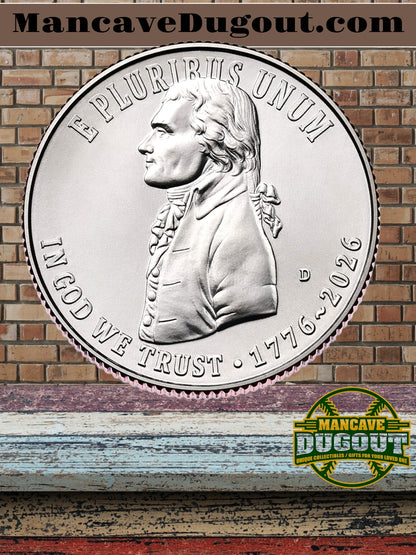 Semiquincentennial Quarters 2026 Bags - Declaration of Independence - D