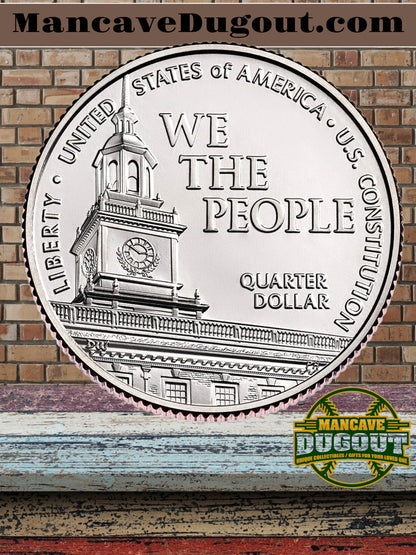 2026 Semiquincentennial Quarters – U.S. Constitution – Two Roll Set (P & D)