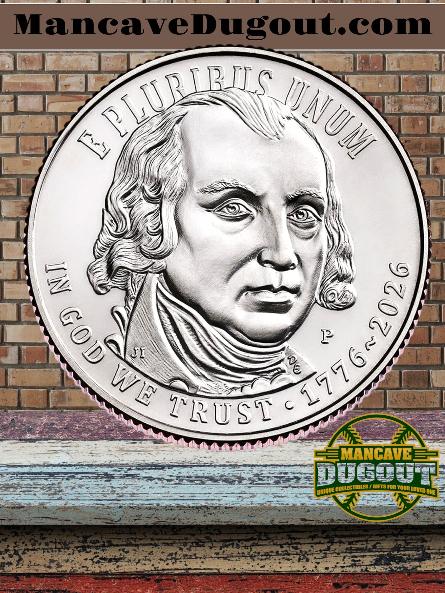 2026 Semiquincentennial Quarters – U.S. Constitution – Two Roll Set (P & D)