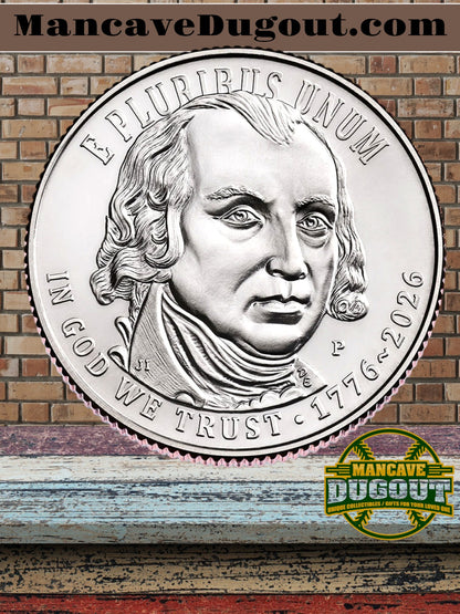 2026 Semiquincentennial Quarters – U.S. Constitution – Two Roll Set (P & D)