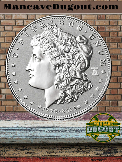 2026 Morgan Silver Dollar – Reverse Proof w/ Liberty Bell Privy Mark - P
