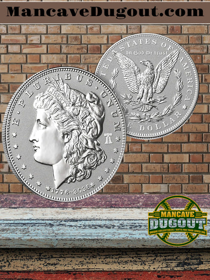 2026 Morgan Silver Dollar – Reverse Proof w/ Liberty Bell Privy Mark - P