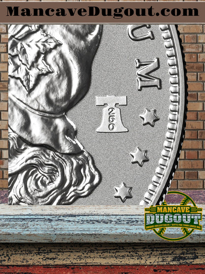 2026 Morgan Silver Dollar – Reverse Proof w/ Liberty Bell Privy Mark - P