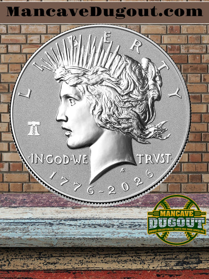 2026 Peace Silver Dollar – Reverse Proof w/ Liberty Bell Privy Mark - P