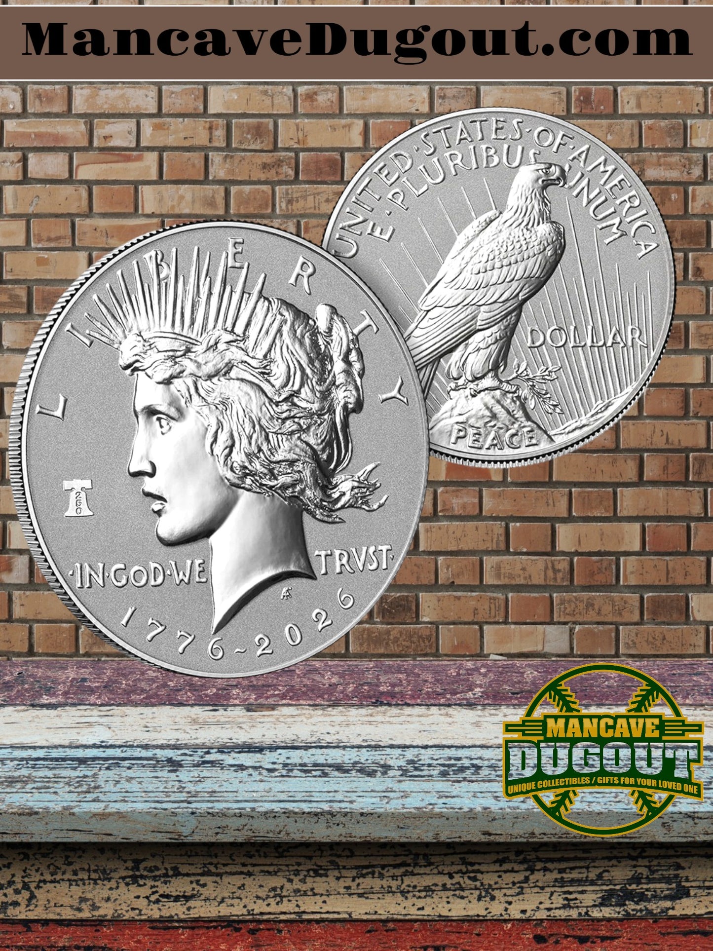 2026 Peace Silver Dollar – Reverse Proof w/ Liberty Bell Privy Mark - P