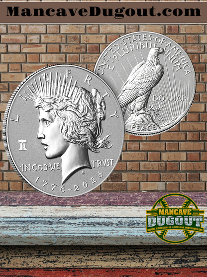 2026 Peace Silver Dollar – Reverse Proof w/ Liberty Bell Privy Mark - P
