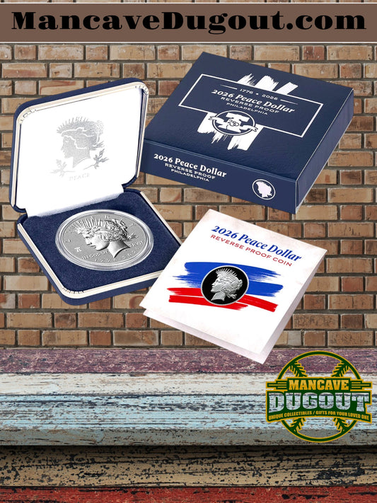 2026 Peace Silver Dollar – Reverse Proof w/ Liberty Bell Privy Mark - P