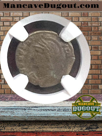 Roman Empire – Constantinian Era - AE3/4 BI Nummus • c. AD 330–340 NGC F-292