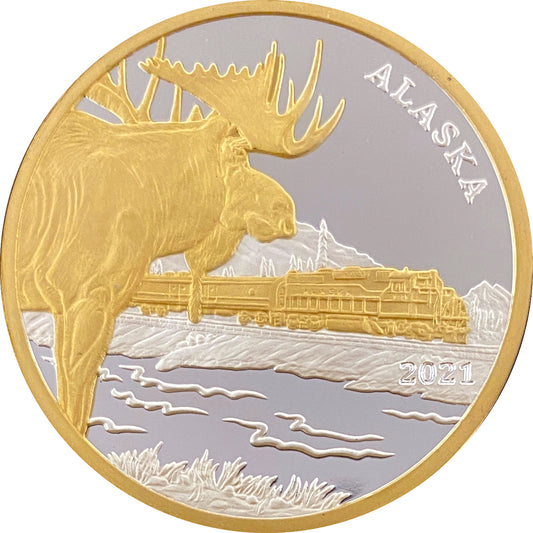 Alaska's 2023 State Medallion – The Railroad