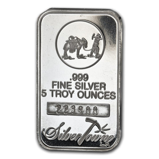 5 oz Silver Bar – SilverTowne