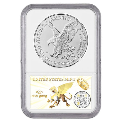 2025 (P) $1 American Silver Eagle First Eagle Privy Releases One of First 50,000 GEM BU