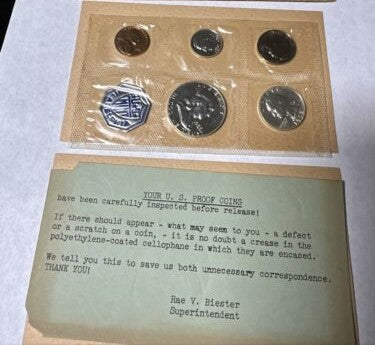 1958 Treasury Department Proof Set