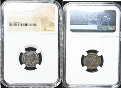 ROMAN EMPIRE. Constantine I "The Great", AD 307-337, NGC Certified