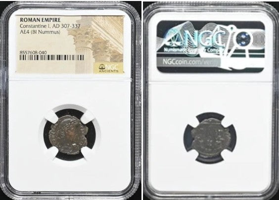 ROMAN EMPIRE. Constantine I "The Great", AD 307-337, NGC Certified