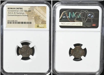 ROMAN EMPIRE. Constantine I "The Great", AD 307-337, NGC Certified