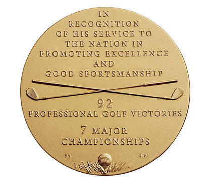 Arnold Palmer Bronze Medal 1.5 Inch - Philadelphia (P)