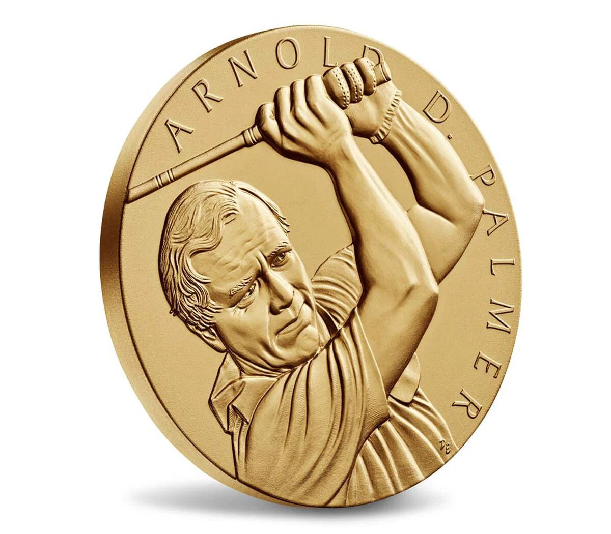 Arnold Palmer Bronze Medal 1.5 Inch - Philadelphia (P)