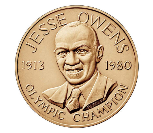 Jesse Owens Bronze Medal 1.5 Inch - Philadelphia (P)