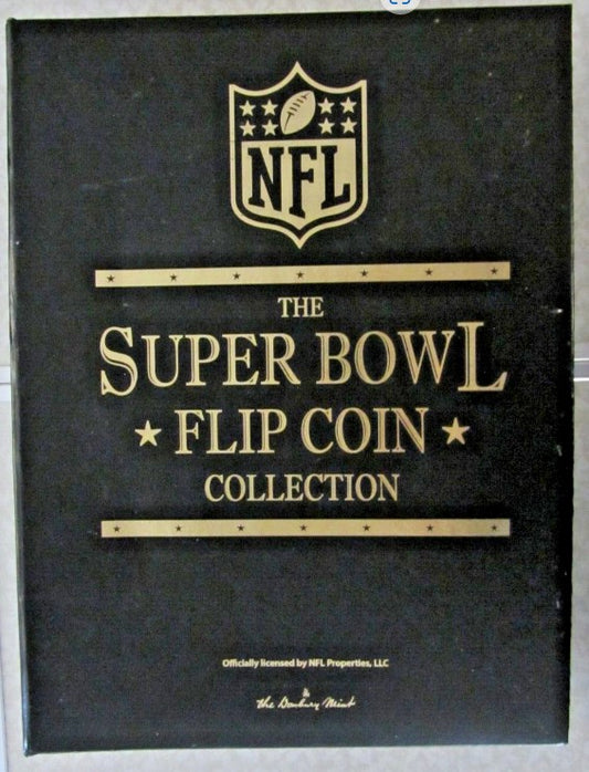 SUPER BOWL FLIP COIN COLLECTION - COMPLETE I-XLVIII