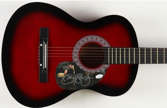Autographed Jon Bon Jovi Acoustic Guitar