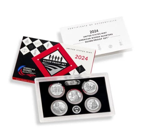 American Women Quarters 2024 Silver Proof Set SAN FRANCISCO (S)