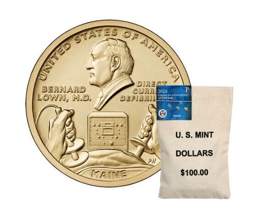 American Innovation $1 Coin 2024 Bags - Maine PHILADELPHIA (P)