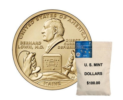 American Innovation $1 Coin 2024 Bags - Maine PHILADELPHIA (P)