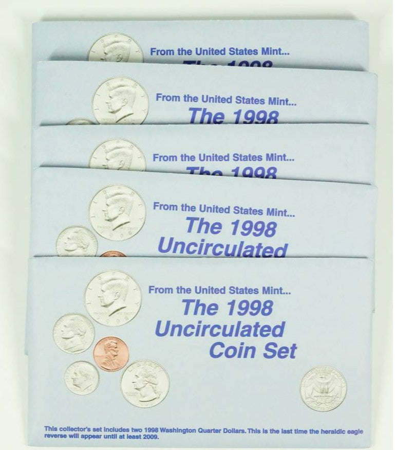 1998 United States Mint Uncirculated Coin Sets