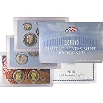 2010 Clad Proof Set U.S. Mint Original Government Packaging OGP COA