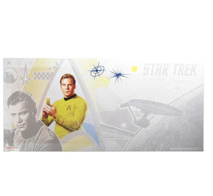 2018 - Niue 1 dollar 2018 Star Trek Coin Note 7-coin note collection™ - 5 gr silver foil with album