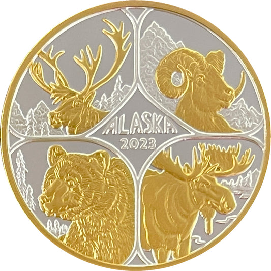 Alaska's 2023 State Medallion – 2023 Big Four Medallion