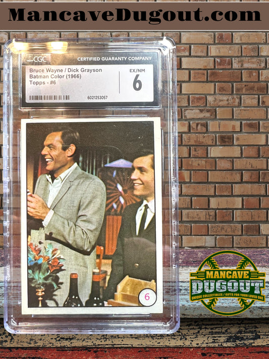 1966 Topps Batlaffs #6 – Bruce & Dick - CGC 6