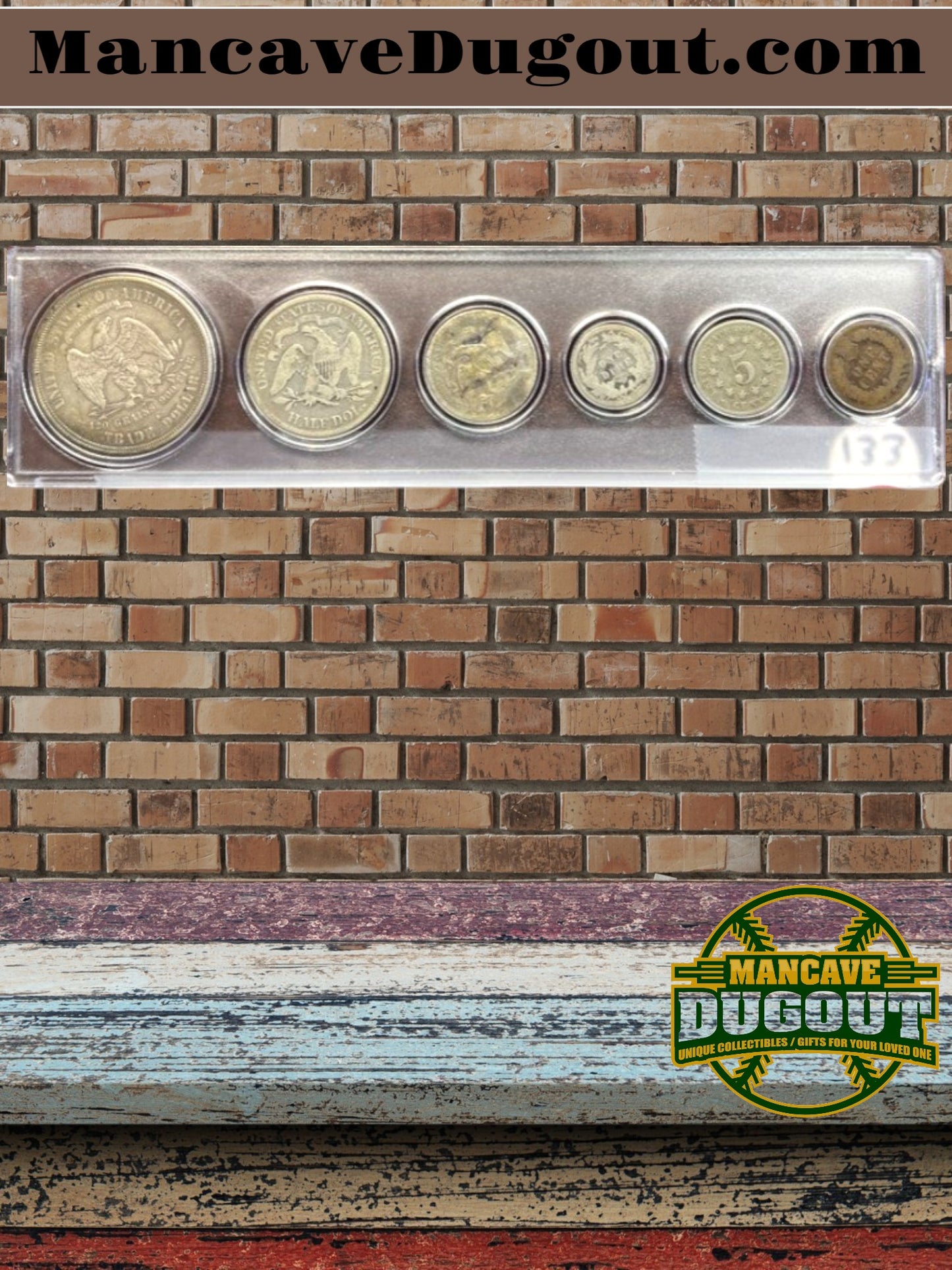 1876 Coin Set - B