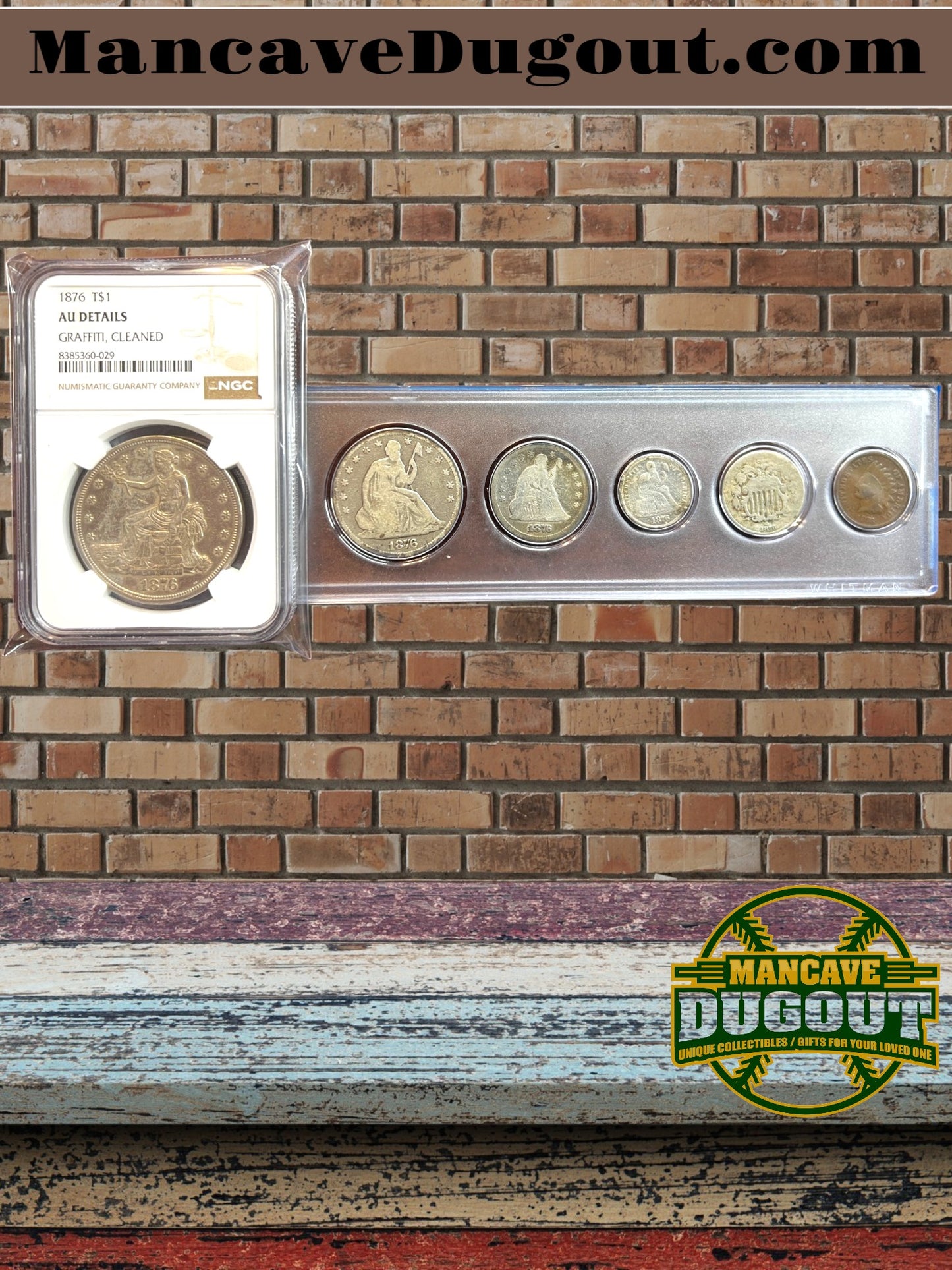 1876 Coin Set - D