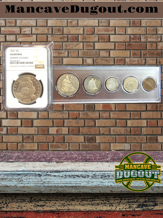 1876 Coin Set - D